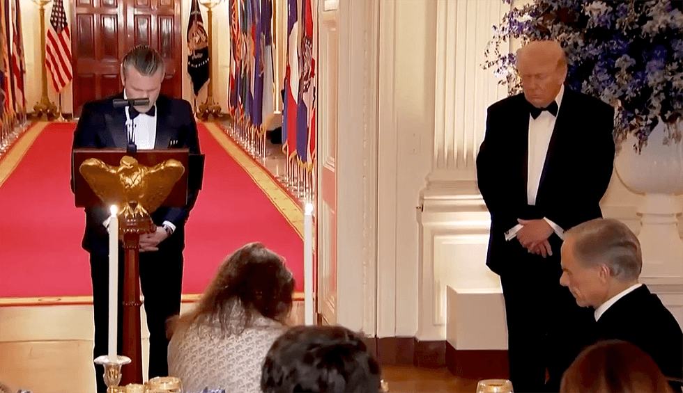 'Militant' Pentagon chief’s recital of 'ominous' Bible verse stuns experts​