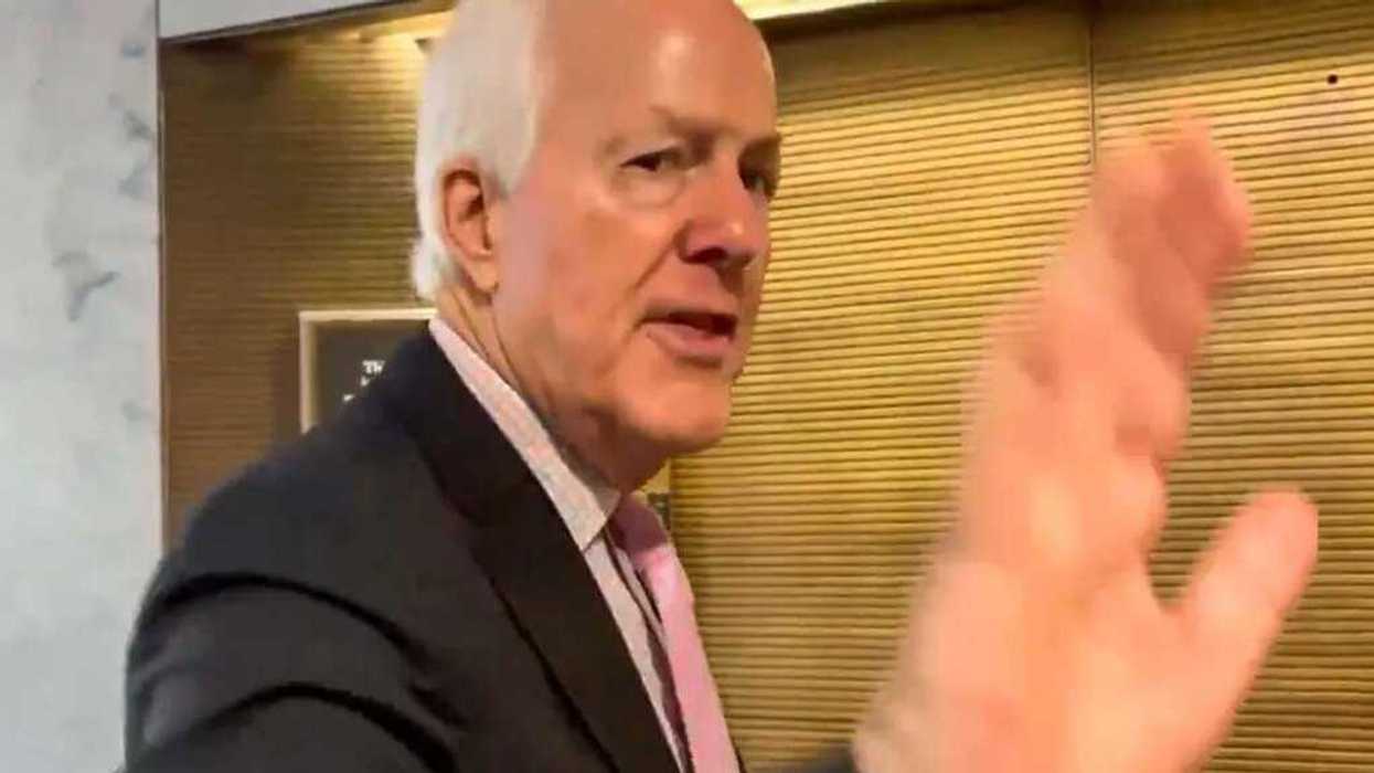 Republican Sen. John Cornyn ends NBC interview in a huff