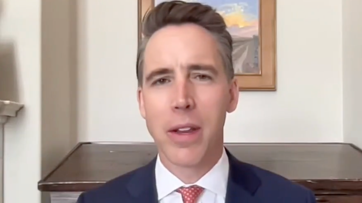 Hawley says tariff 'rebates' would go to 'Trump blue-collar voters' — not 'Biden voters'