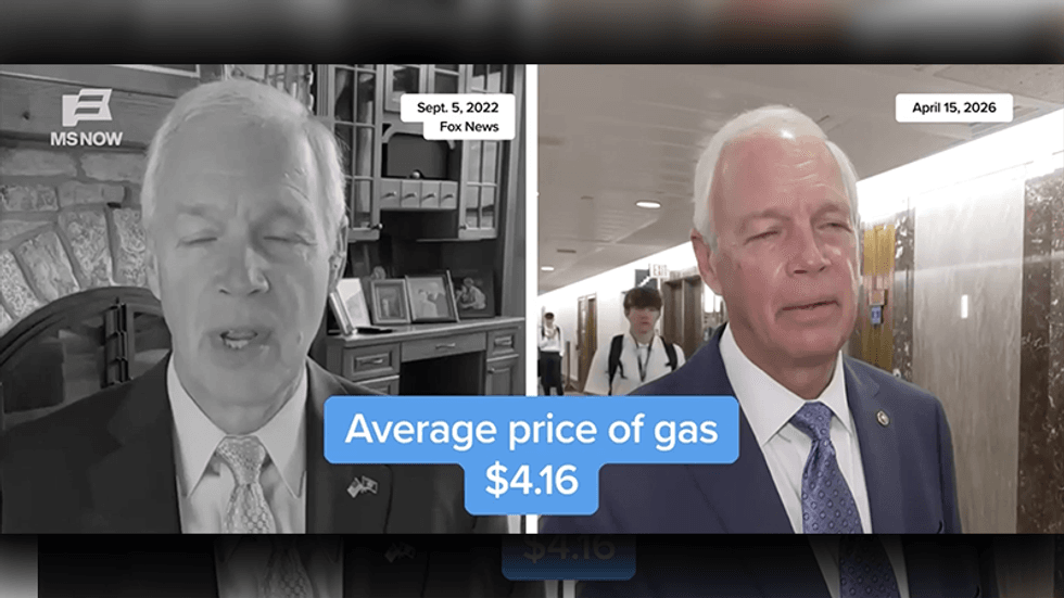 MS NOW unleashes cringe supercut of GOP hypocrisy on gas prices