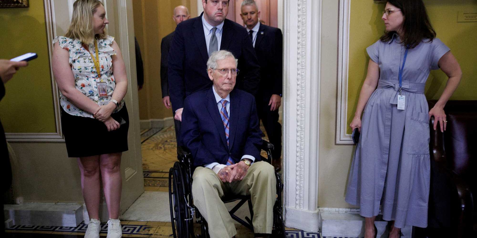 McConnell fiasco has Trump petrified by his biggest existential fear
