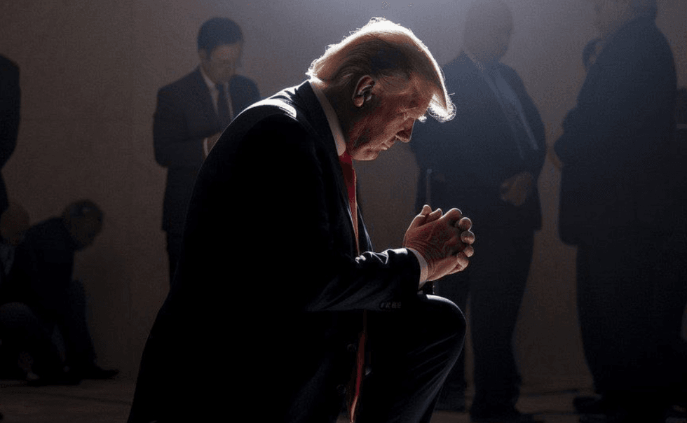 Trump's prayer wall reveals his supporters are conflicted