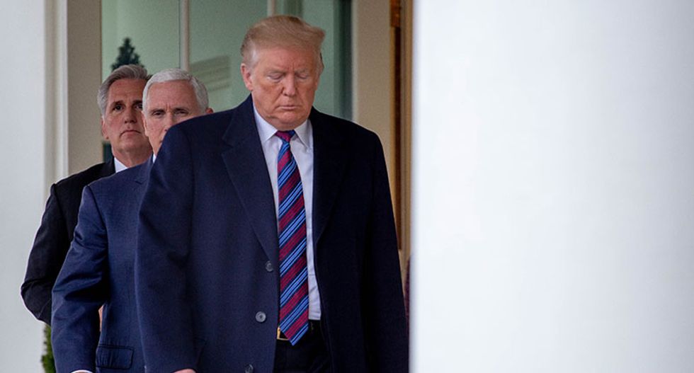 Watch: Trump lashes out at reporter for pointing out his GOP did nothing on the wall for two years