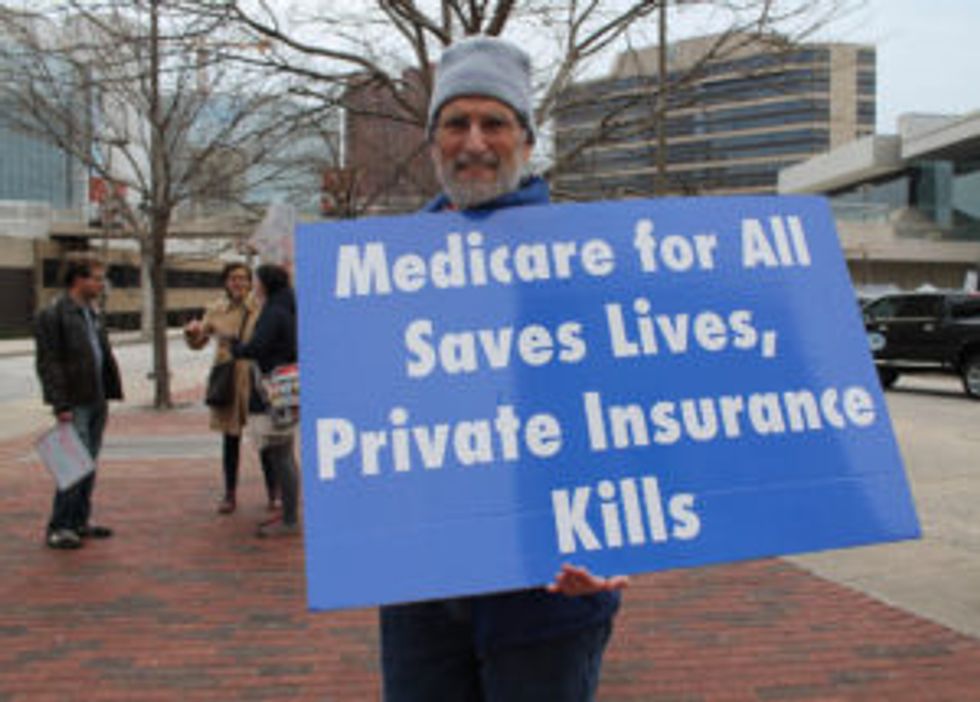 Single-payer activist (cc photo: Elvert Barnes)