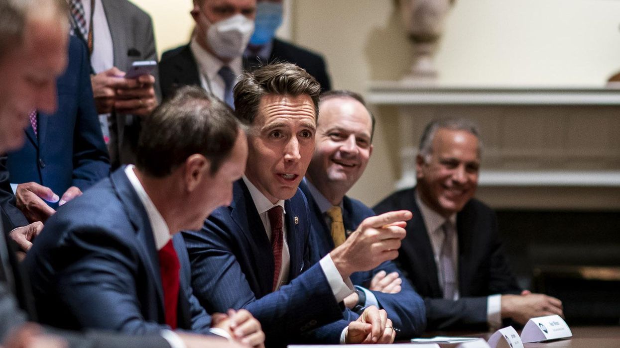This columnist pulls the mask off far-right Sen. Josh Hawley as he tries to play the victim