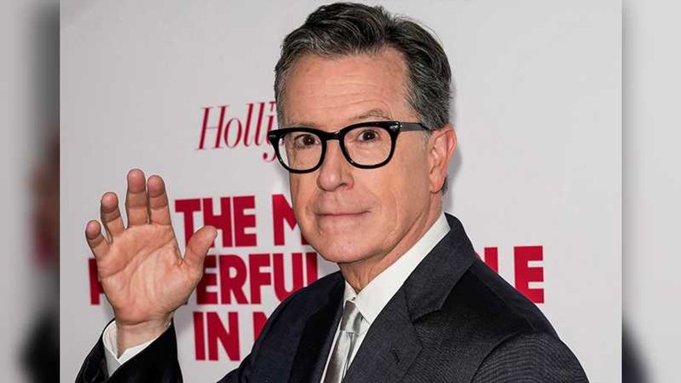 Trump torn apart for cheering loss of American jobs with Colbert cancellation