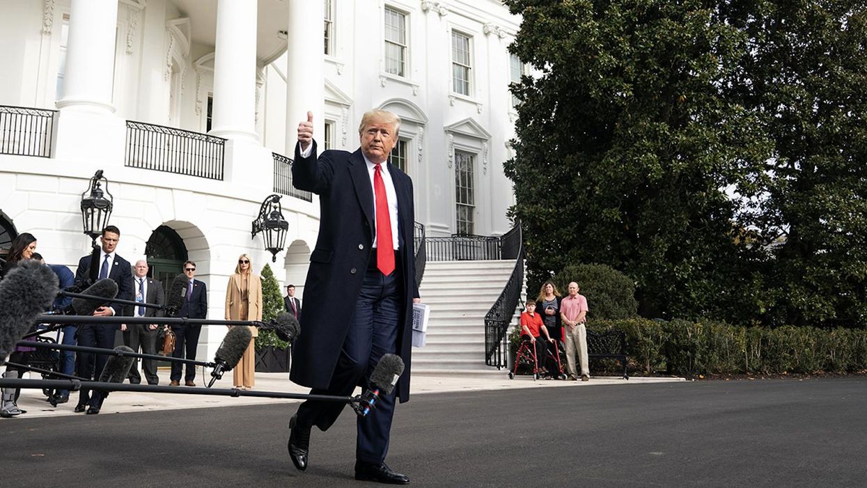New Time magazine cover offers chaotic image of damage Donald Trump left behind