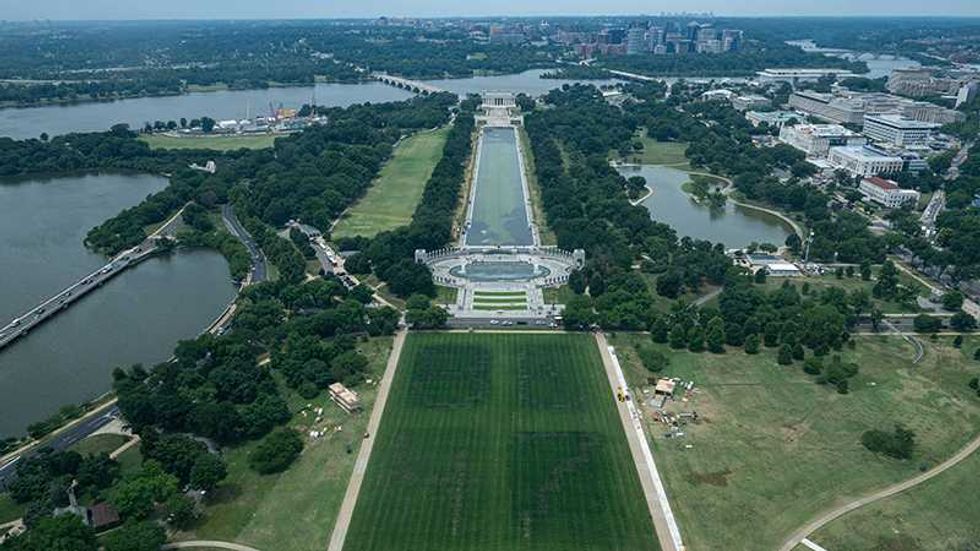 Stunning aerial photo reveals breadth of Trump’s DC destruction