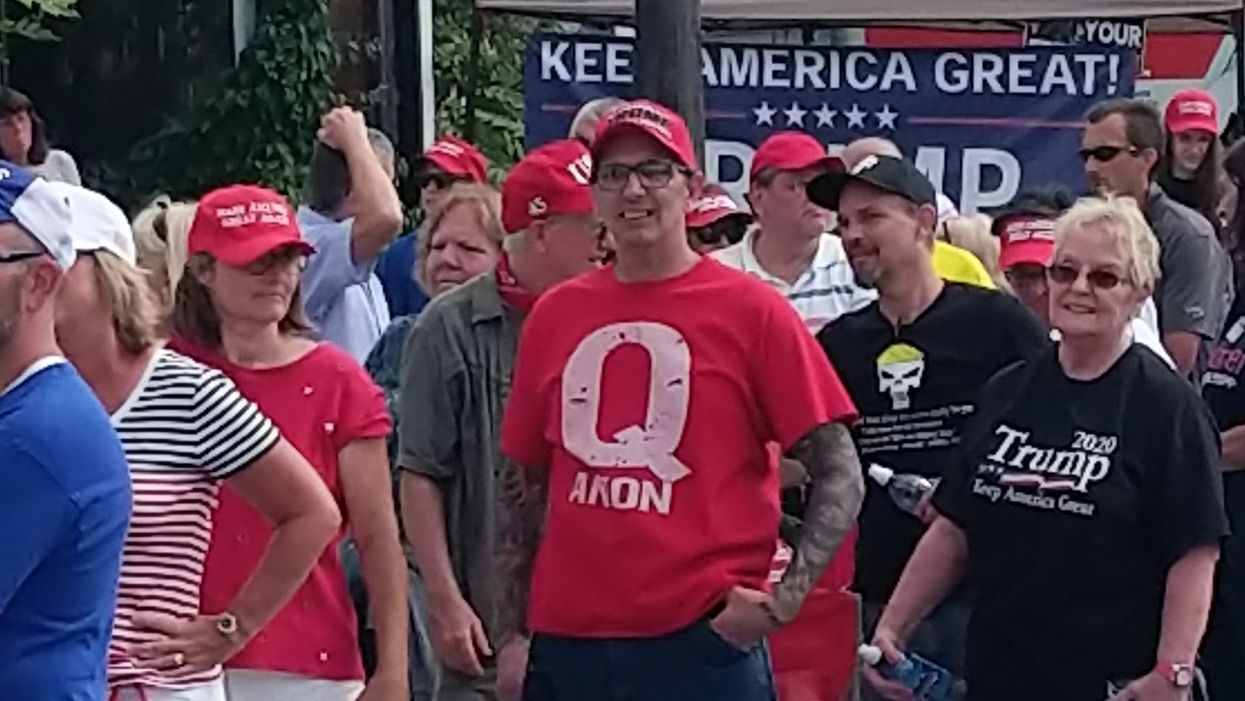 Anti-vax advocacy groups online are helping to radicalize the QAnon movement
