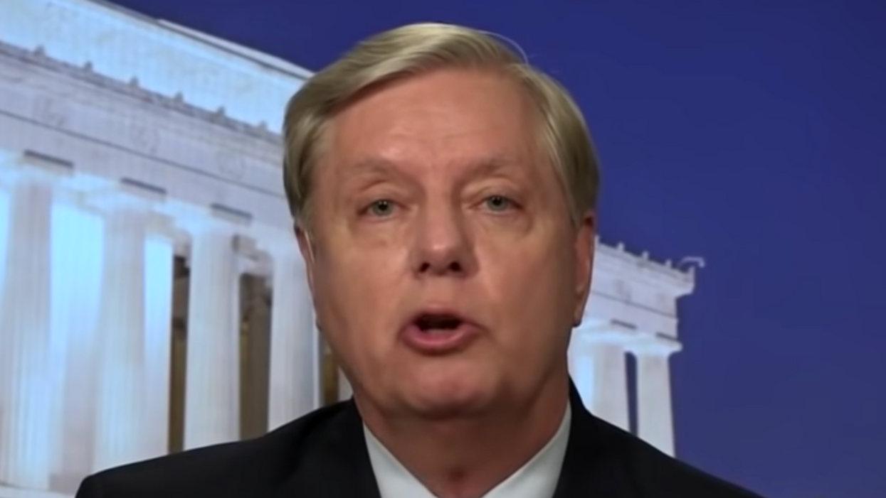 Watch: Lindsey Graham requires police protection while being accosted by Trump supporters