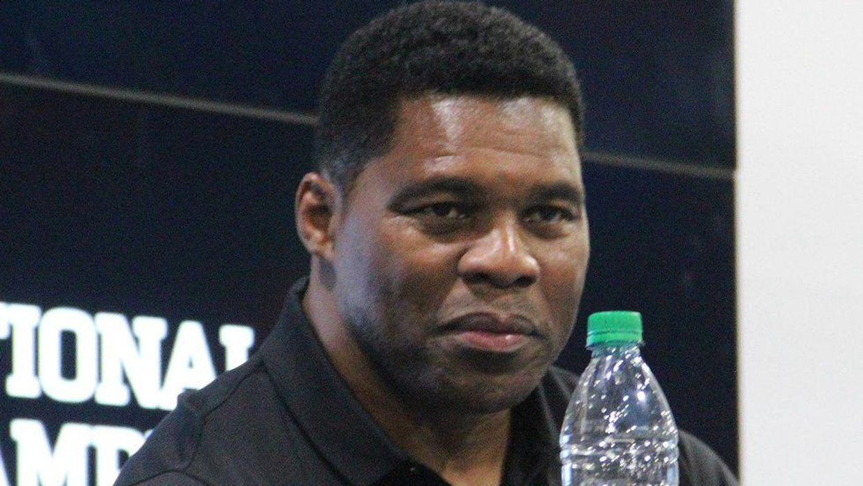 Trump-backed Herschel Walker cancels fundraiser with supporter over 'very offensive' swastika Twitter avatar