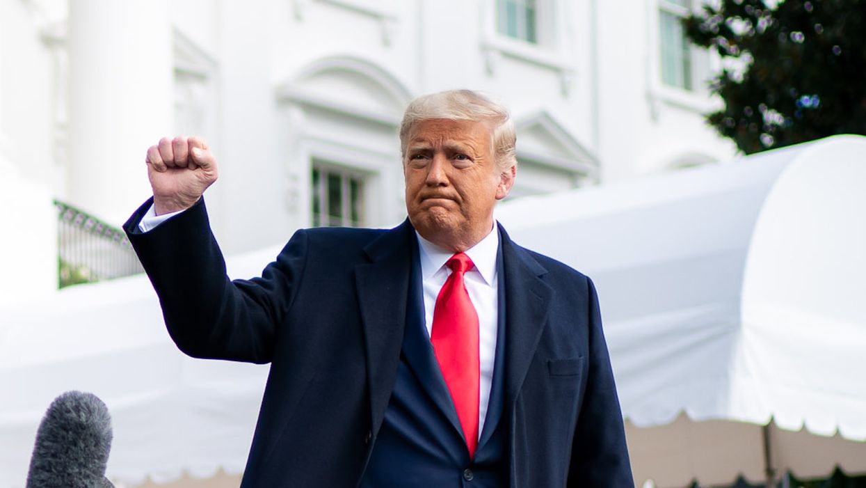 Could Trump pardon himself? The latest bizarre turn is being debated