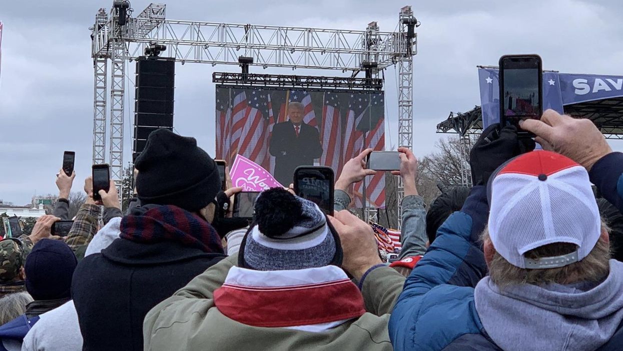 trump save america rally capitol mob