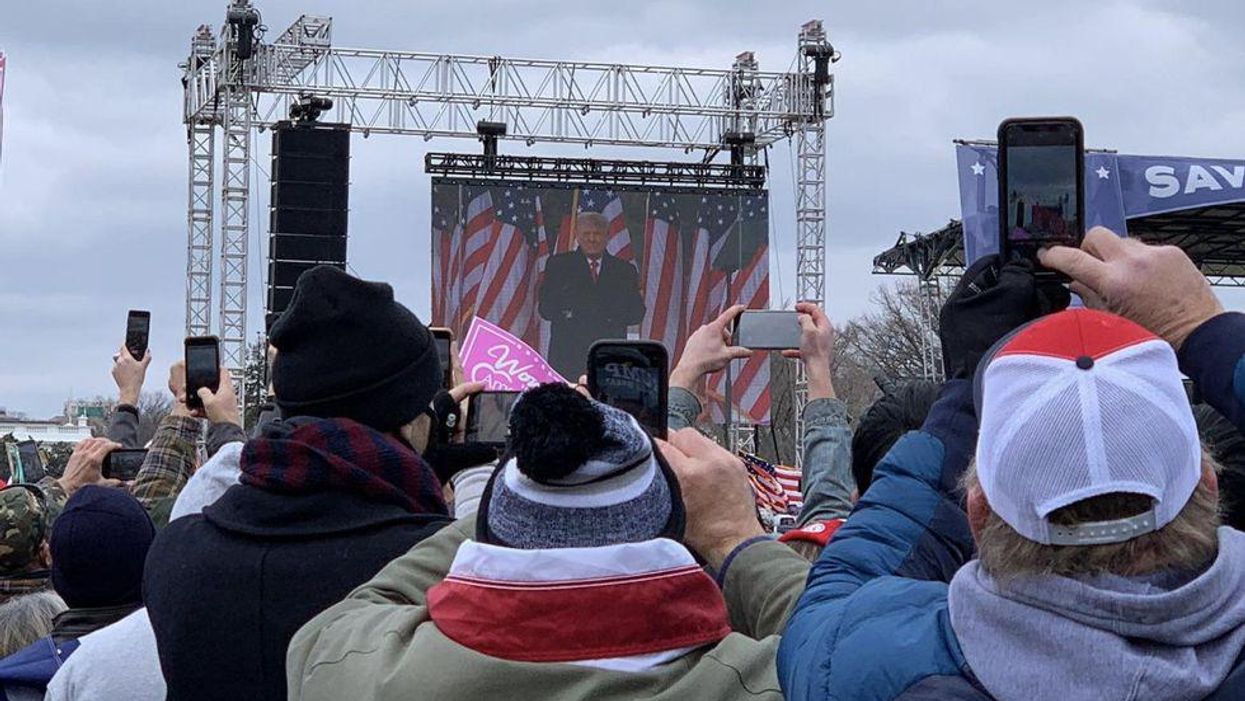 trump save america rally capitol mob