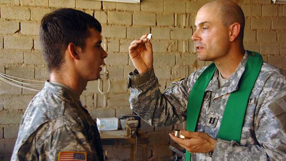 Military chaplain tears apart Christian nationalist veteran defending Trump’s use of God