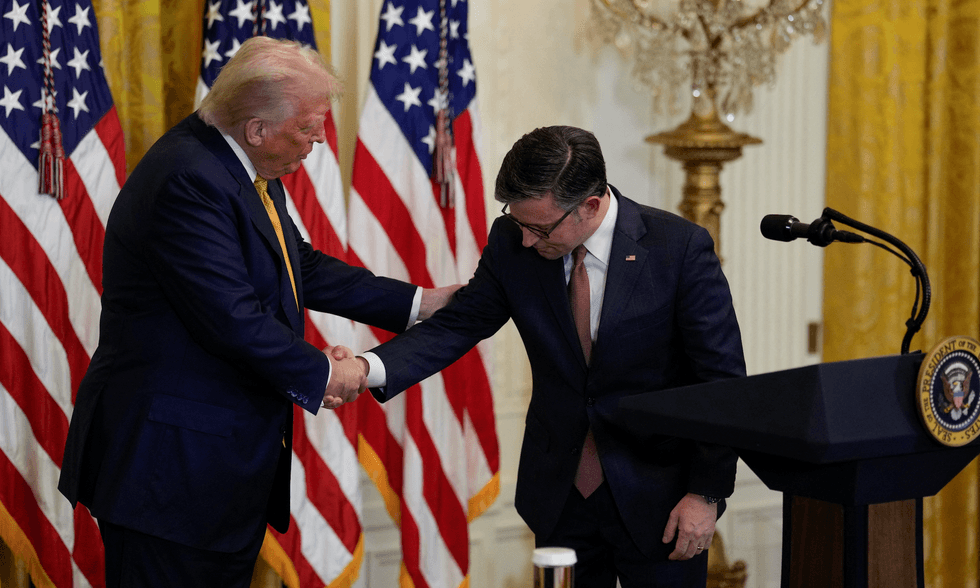 Trump taps into running GOP joke that he’s is the real House speaker