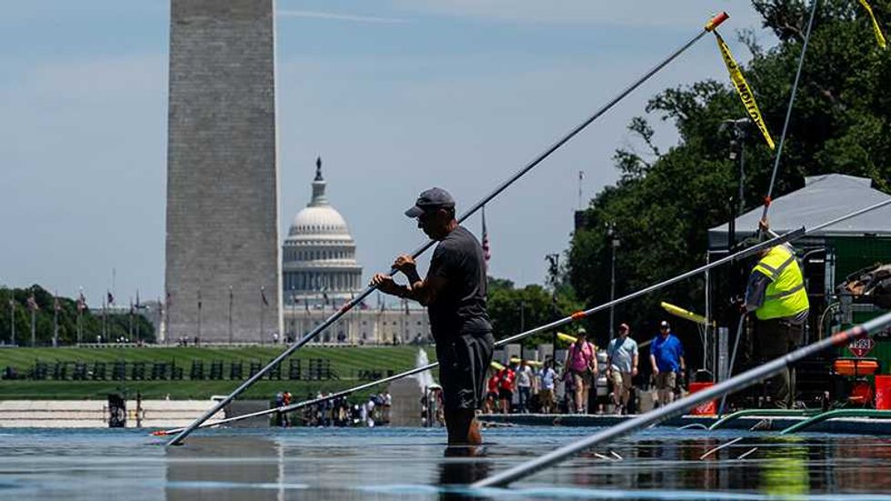 Trump exposed for eye-watering taxpayer cost to clean up algae fiasco