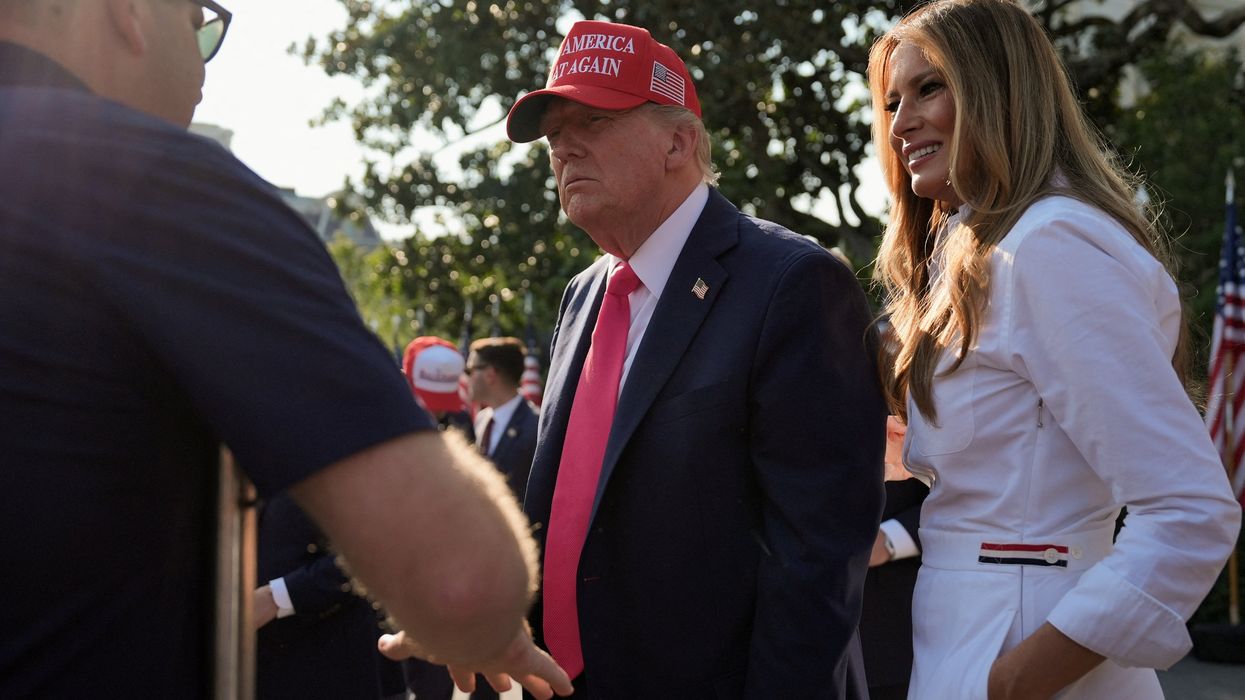 Trump fiddles while Rome burns — and floods