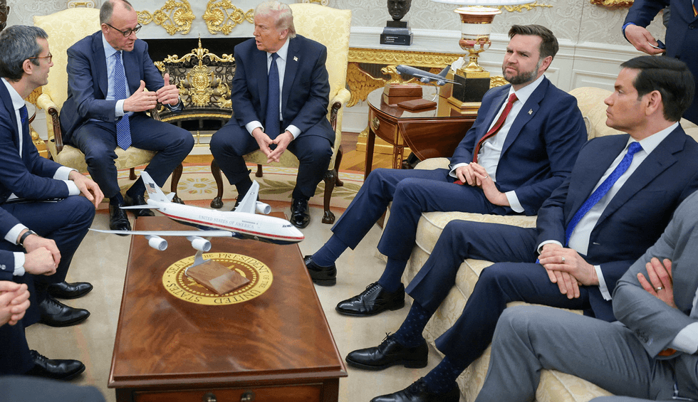 Rubio 'professionally humiliated' after photos reveal him wearing ill-fitting Trump shoes