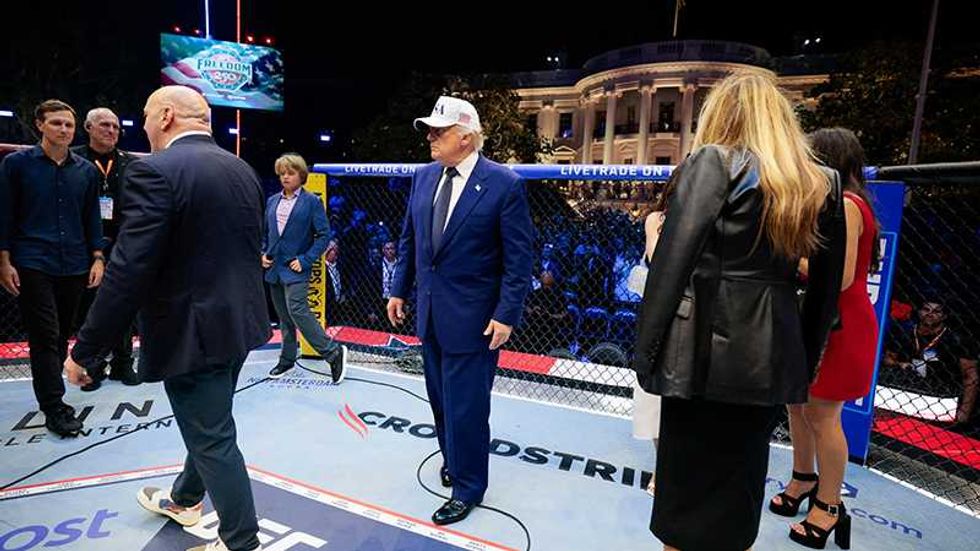 The French theory that explains Trump’s 'demented' weekend spectacle