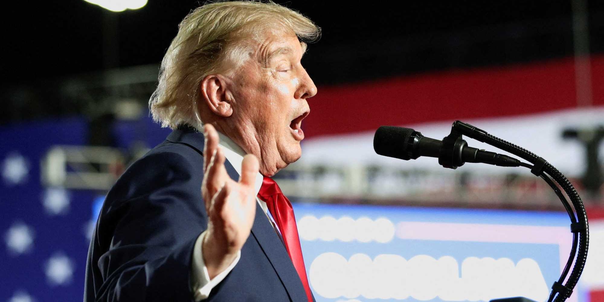 Humiliated by the bleeding : The real reason Trump hiding in safe red states