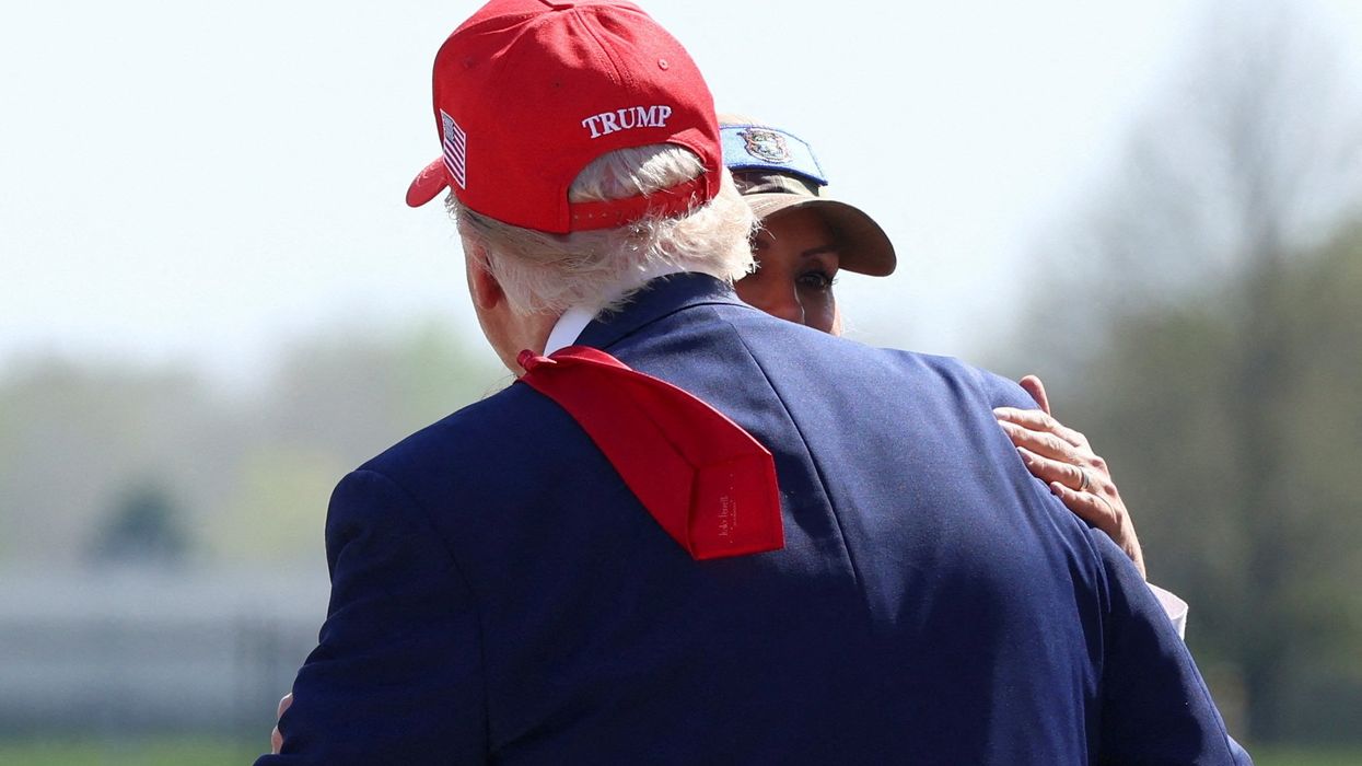 'This is why Dems lose': Gretchen Whitmer faces backlash for hugging Trump