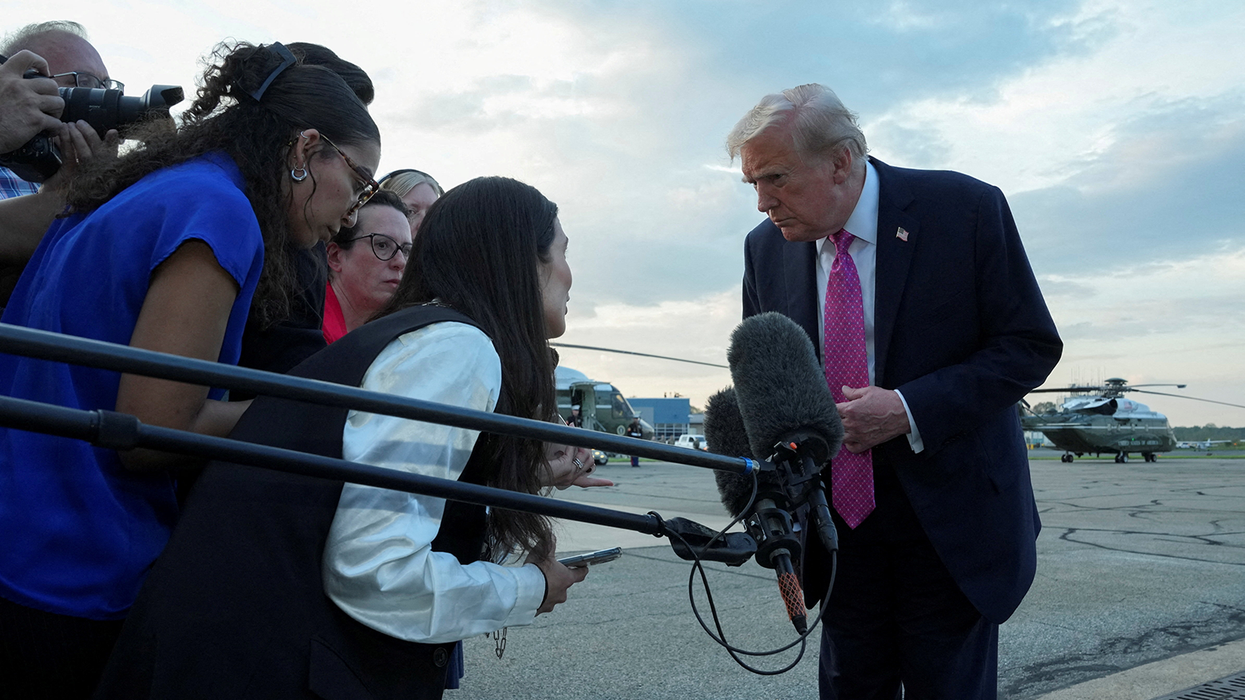 'You have a lot of hate': Trump threatens reporter after hate speech question