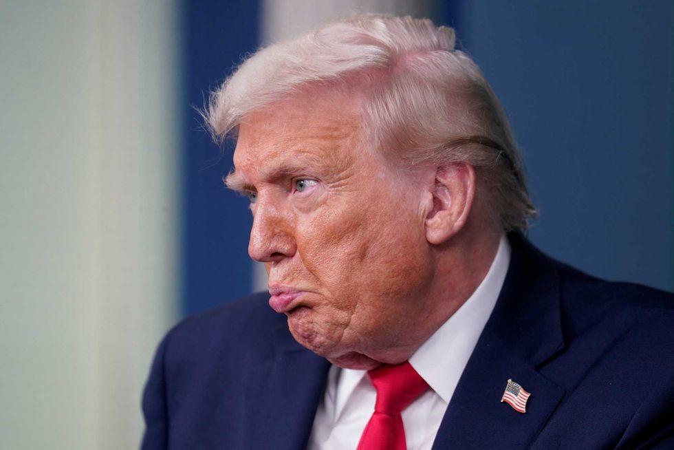 'I voted for you three times': Critics unload on Trump’s small business summit