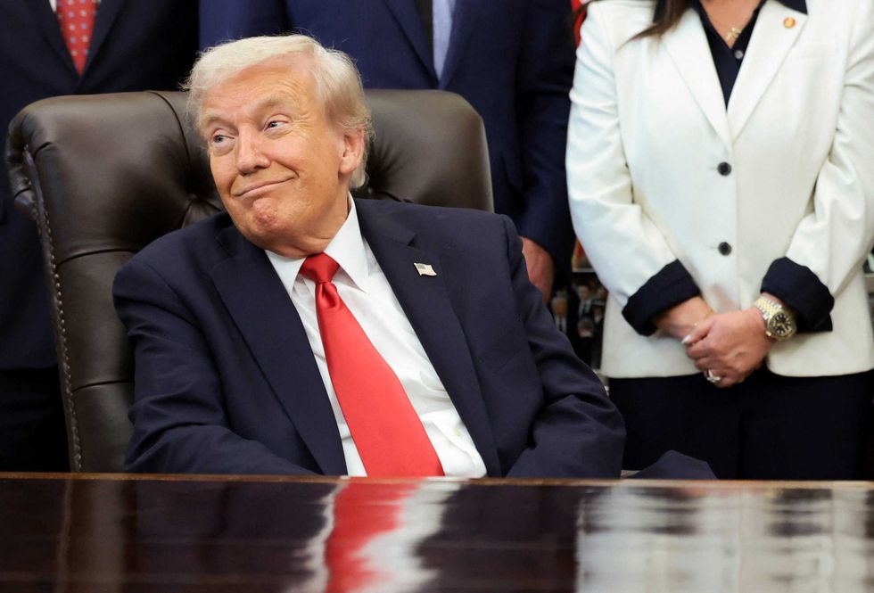 'You can't do that!' Trump reveals 'obvious' sign Noem and Lewandowski may be dating