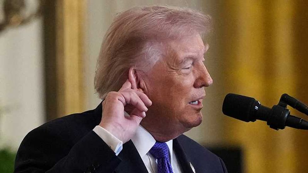 Trump’s doctor blames 'very common cream' for neck rash that will 'last for a few weeks'