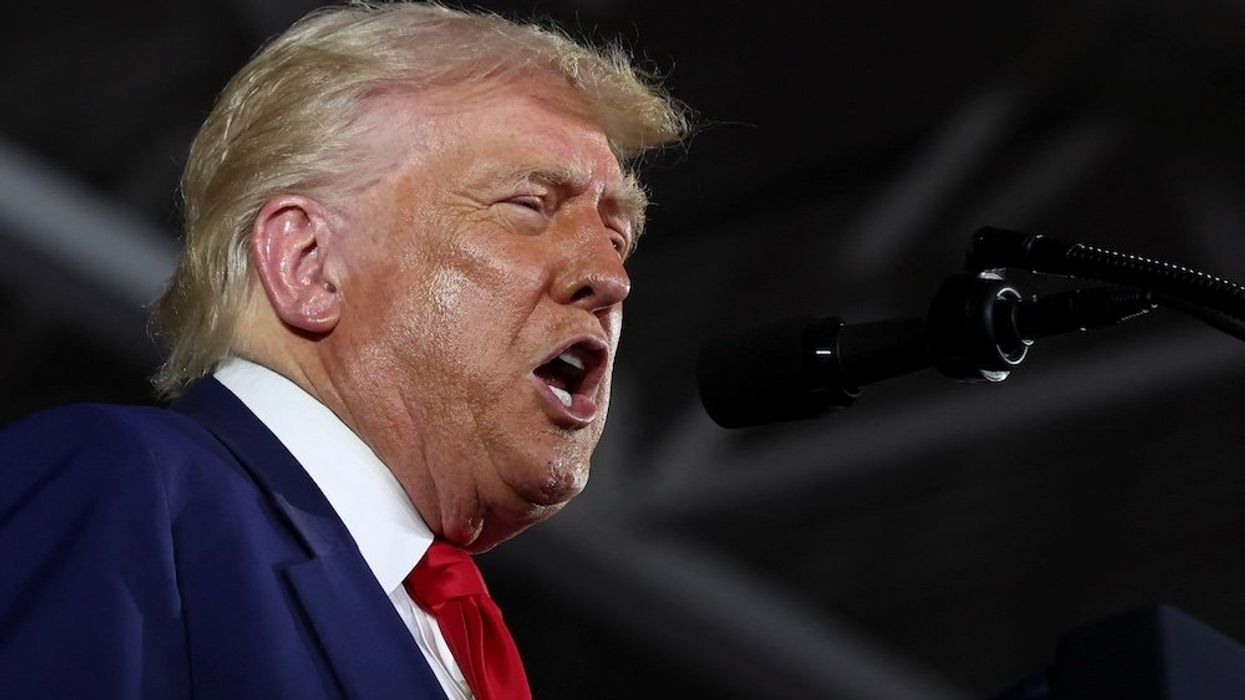 'Just say yes': Trump begs reporter to accept that doctored photo is real