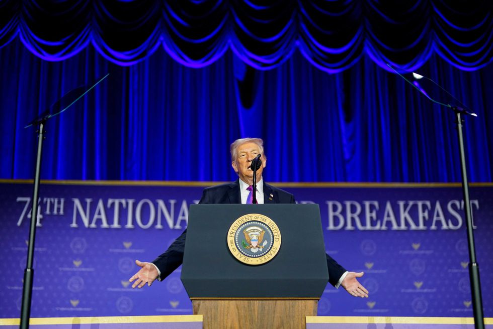 Trump turns National Prayer Breakfast into partisan hit on Democrats of faith