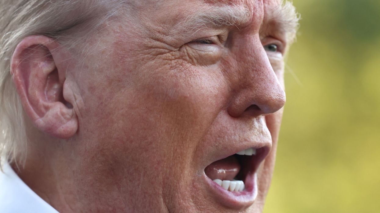 'Stable genius': Critics blast Trump’s profane tirade on White House lawn