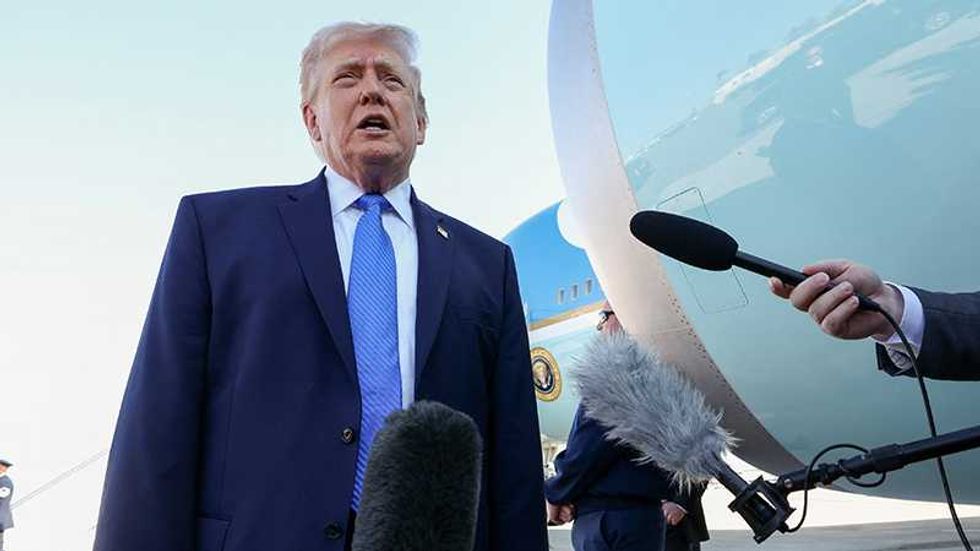 Trump shoves right-wing network Newsmax aside to talk to CNN