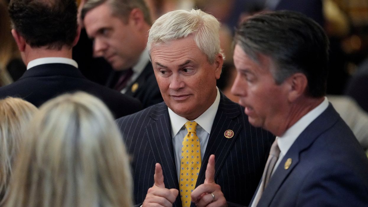 'Pigs in slop': GOP rep blasted for saying he'll take Trump 'at his word' on Epstein card