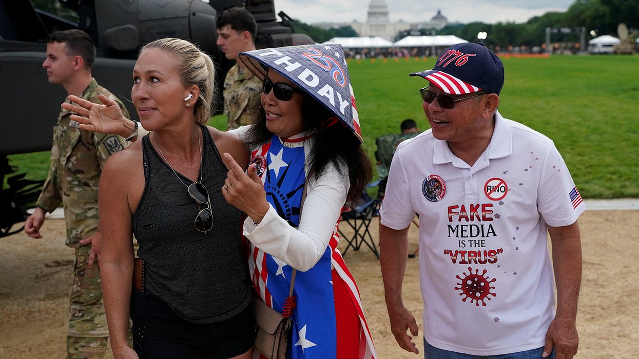 'You’re harassing me': MTG threatens to call Capitol Police on credentialed reporter interviewing her