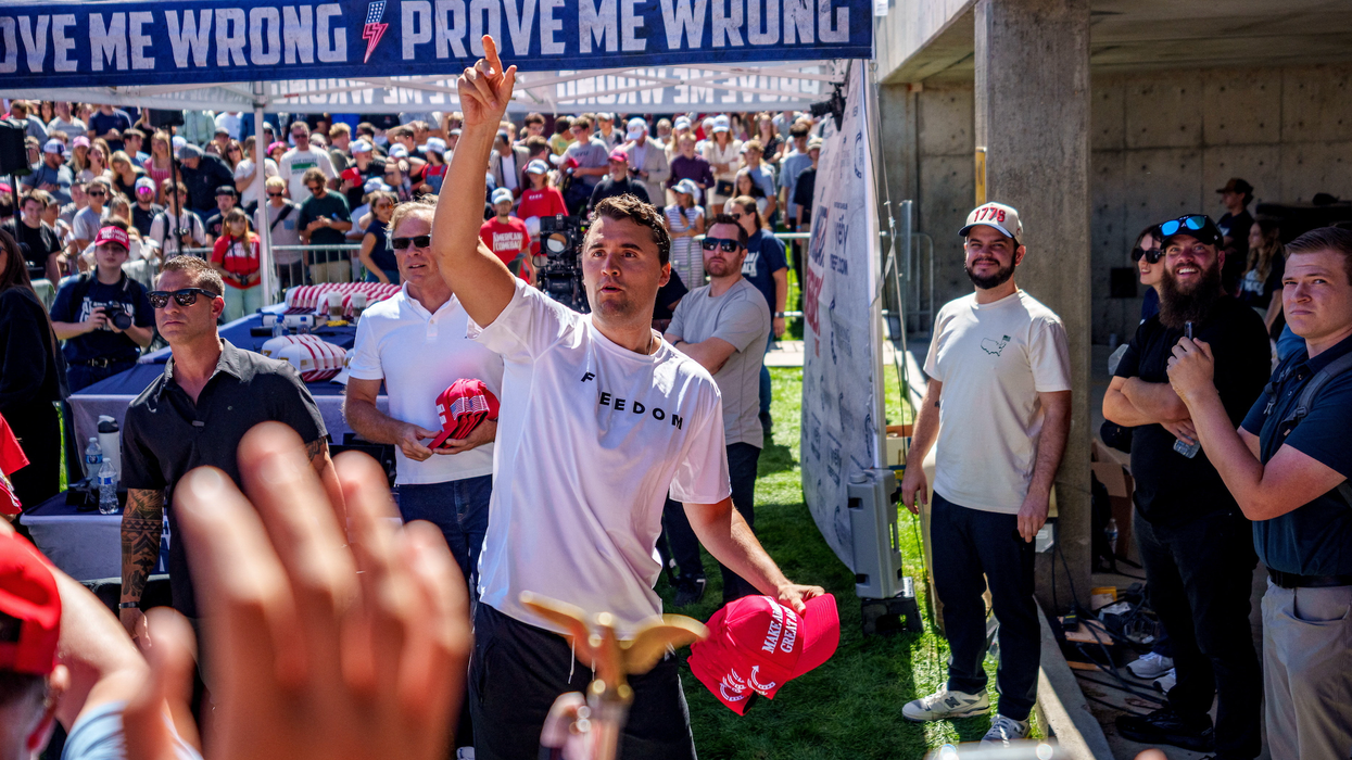 Group of students 'stood up and cheered' after Charlie Kirk was shot: eyewitness