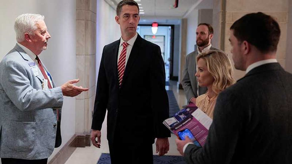 CNN chases down GOP senator after hearing Trump creates 'absolute mess'