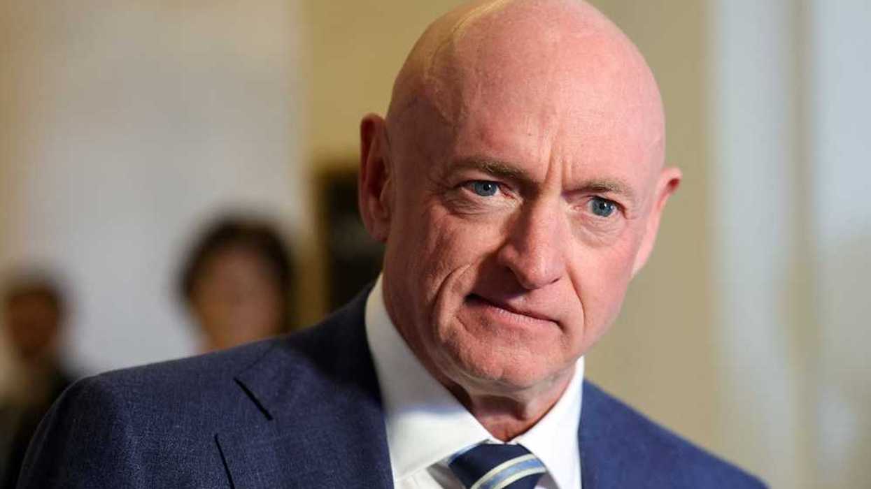 Trump's stare down with Mark Kelly ignites MAGA meltdown - Alternet.org