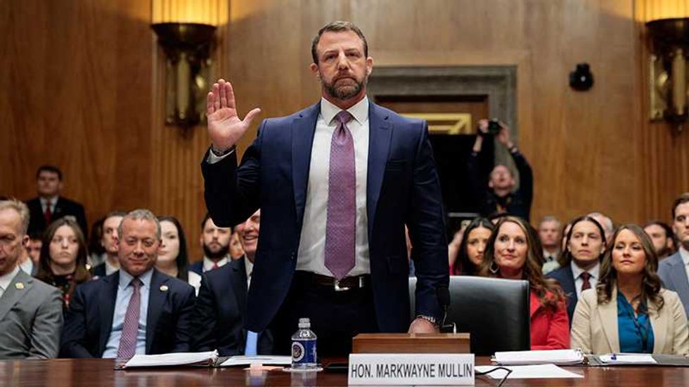 Mullin claims he’s done classified work — but the FBI says otherwise: senators