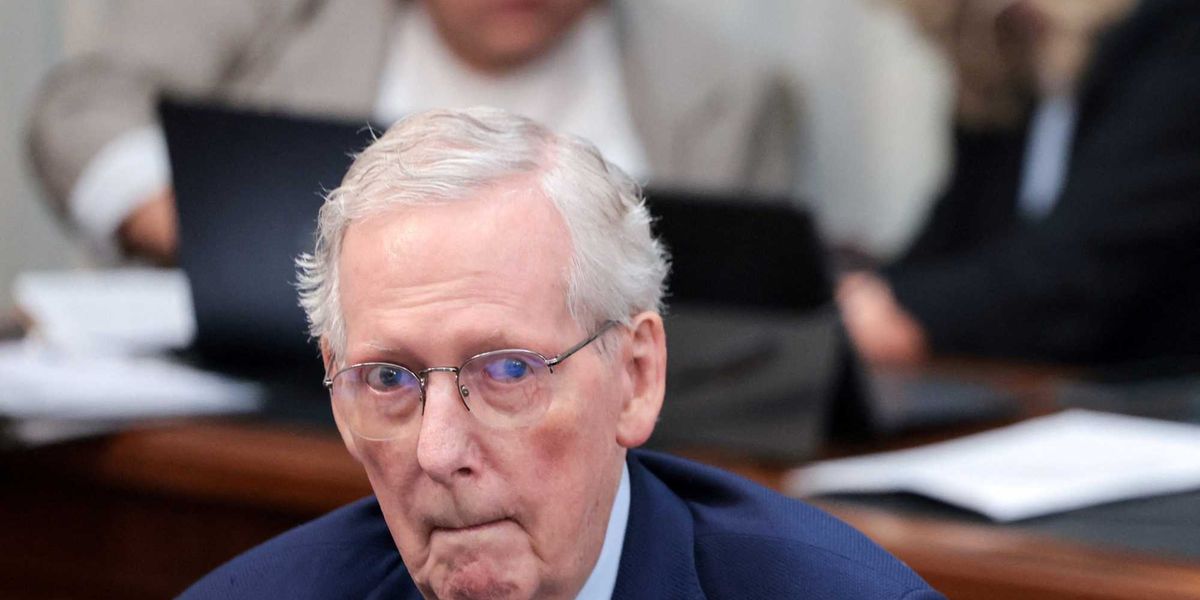 GOP accused of 'elaborate cover-up' to hide Mitch McConnell's condition