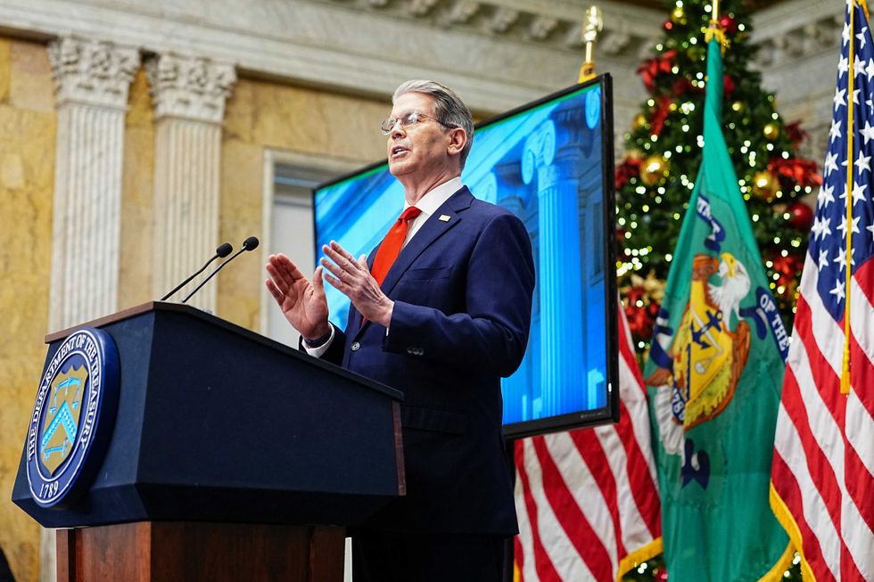 Trump’s Treasury secretary denies conflict with president on the dollar