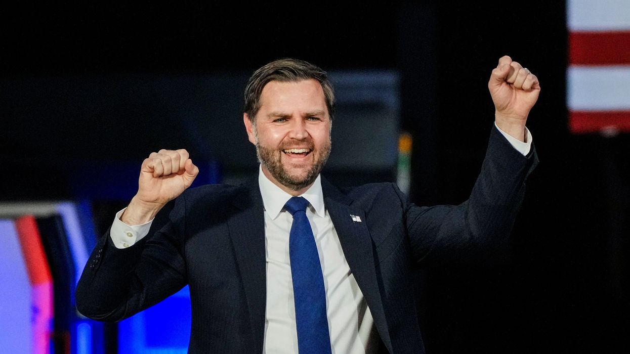 'Not just racist but stupid': VP slammed for 'sleight of hand' while promoting far-right theory