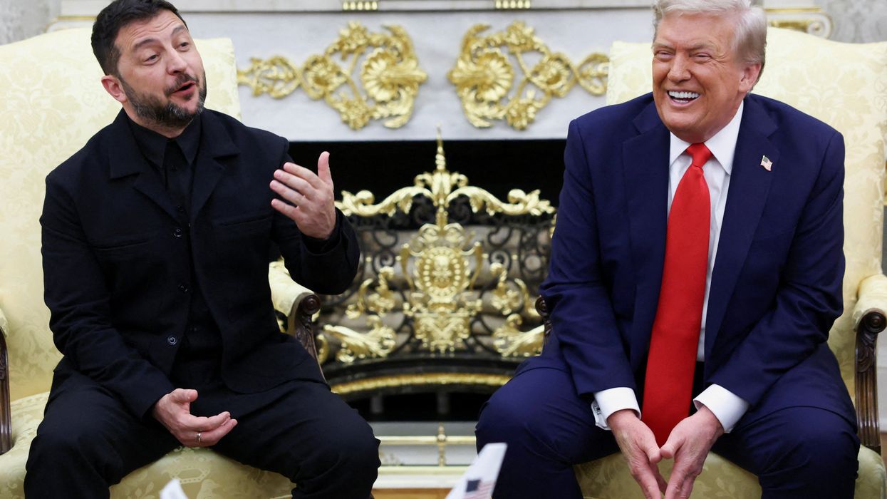'Says the quiet part out loud': Trump ripped for off-topic voter fraud rant during Zelensky meeting
