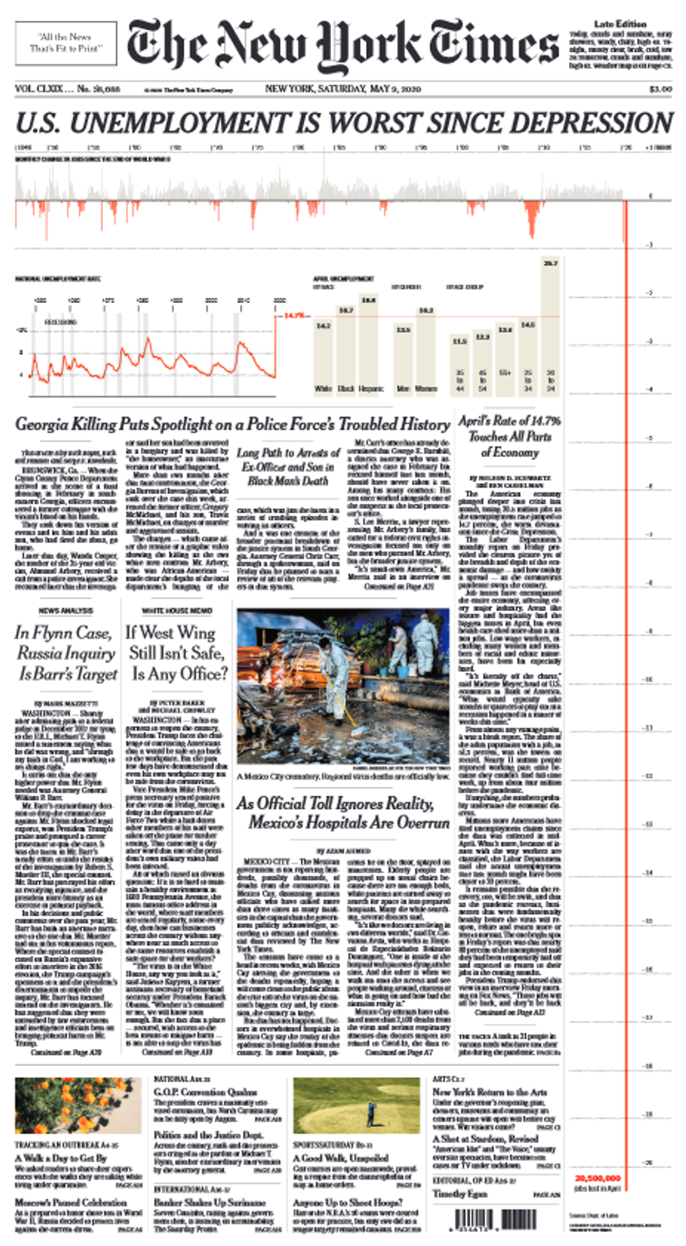 US Unemployment Is Worst Since Depression