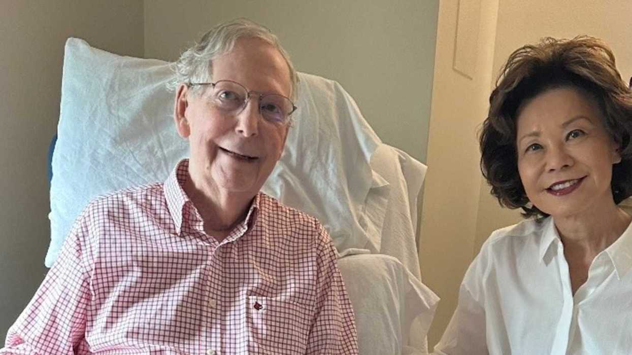 Mitch McConnell 'proof of life' photo has MAGA bursting with conspiracy theories