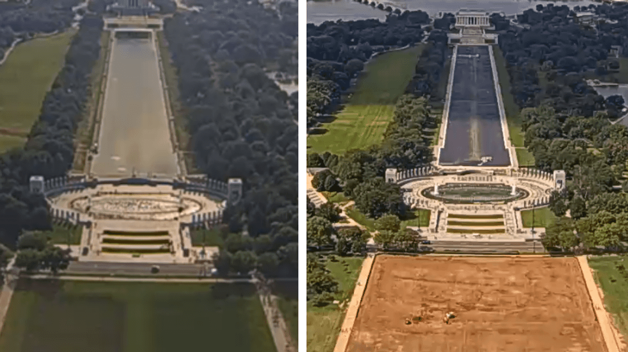 Side-by-side photo reveals stark 'visual metaphor' for Trump’s DC damage