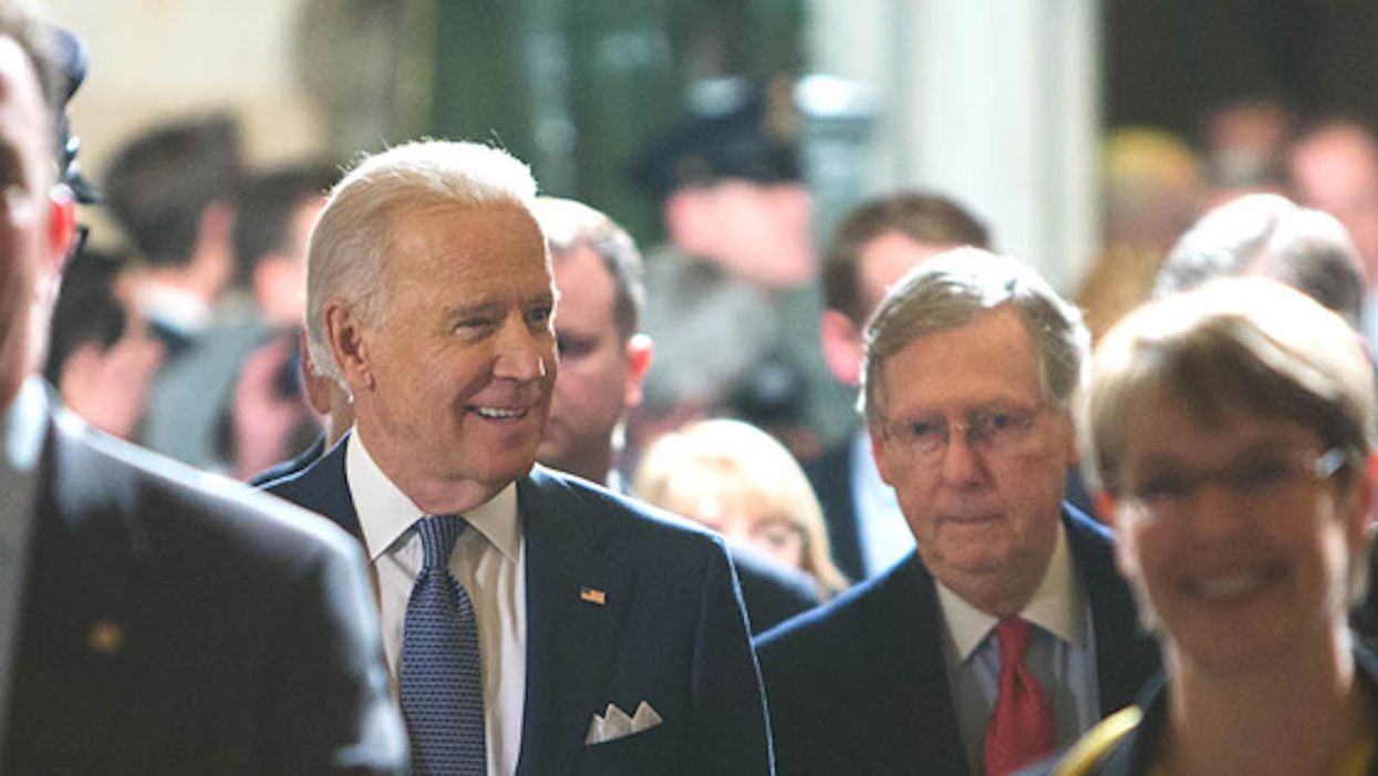 The GOP is falling into mass delusion — and the time is coming for Biden to call McConnell's bluff