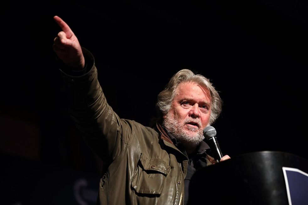 Bannon calls Trump agents at airports 'test run' for 2026 midterms