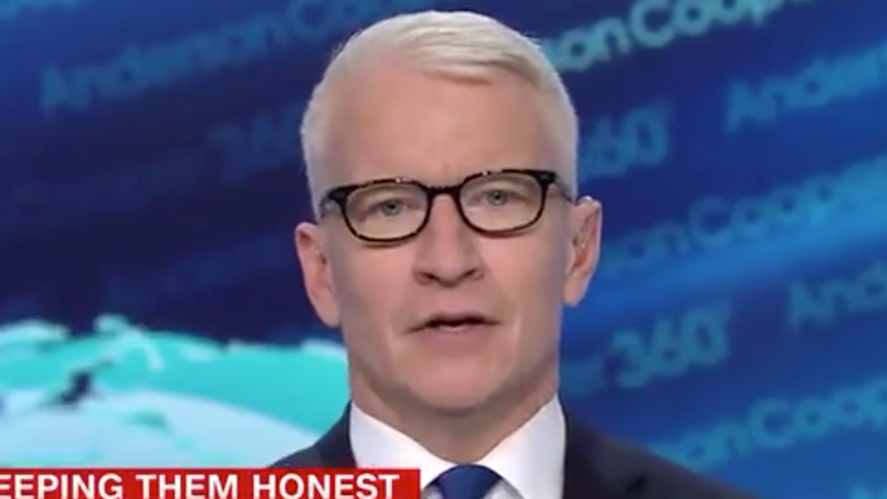 CNN's Anderson Cooper believes Trump can have credit for the COVID vaccine -- under one condition